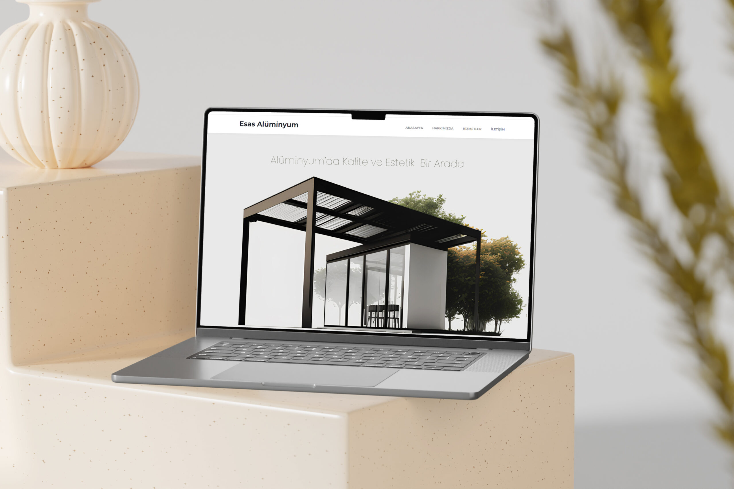 Esas Alüminyum web sitesi