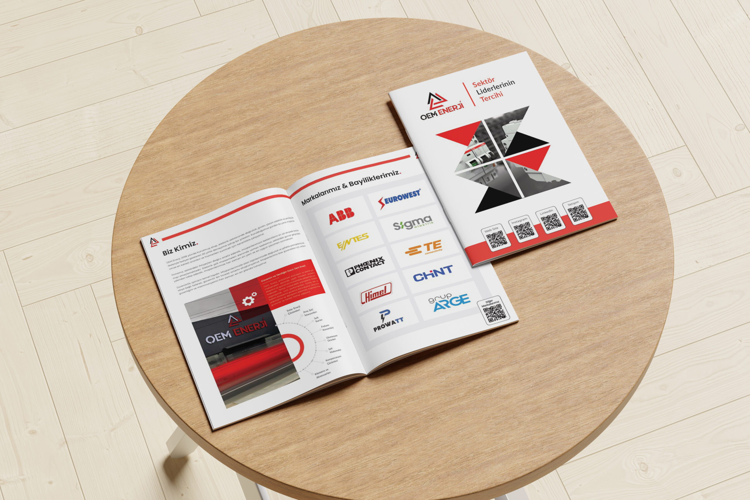 OEM Enerji katalog tasarımı