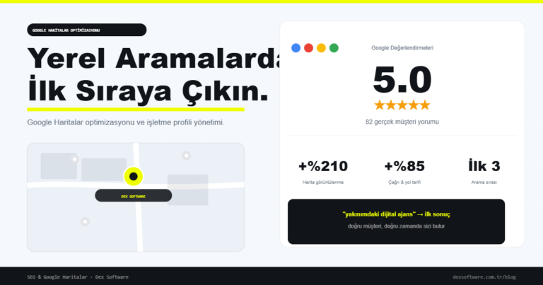 Google Haritalarda Üst Sıralara Çıkmak